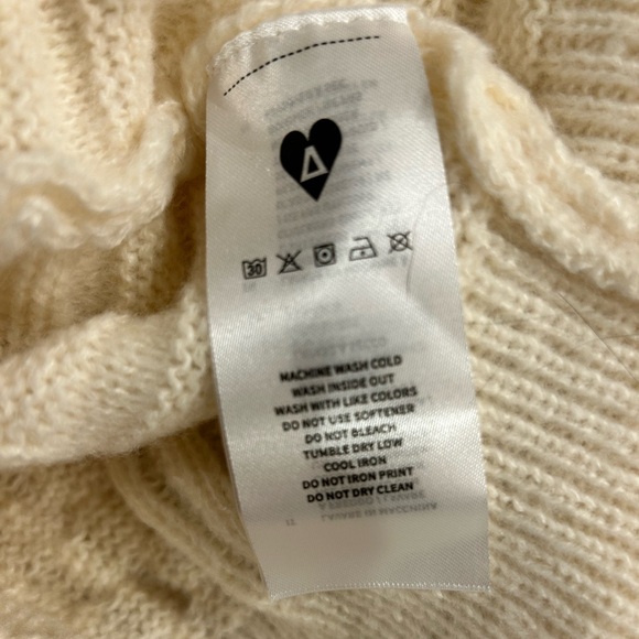 AELFRIC EDEN RETRO 90S CABLE KNIT SWEATER XL NWT - Picture 8 of 9